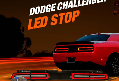 Dodge Challanger led stop desti