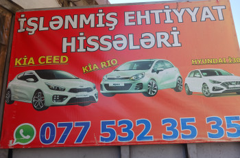 Hyundai və Kia işlənmiş ehtiyat hissələri
