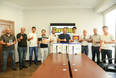 Elveem şirkətinin təşkil etdiyi "Havoline" lotereyasının qaliblərinə hədiyyələr təqdim olundu.
