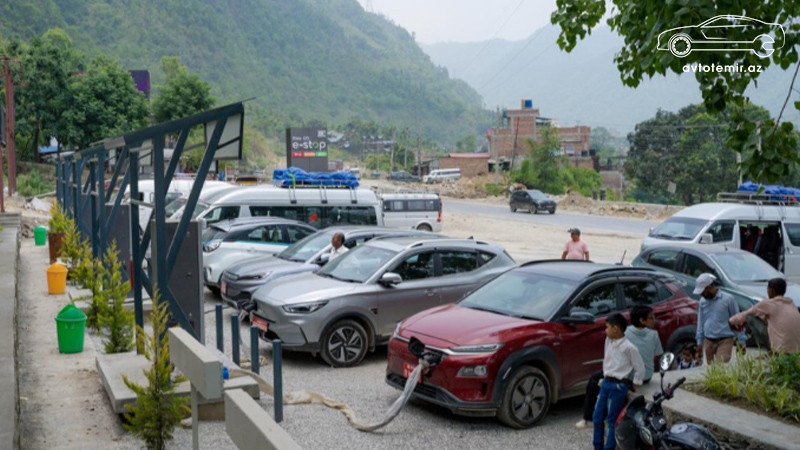 Dağlıq ölkədə elektromobil sayında sıçrayışla artım