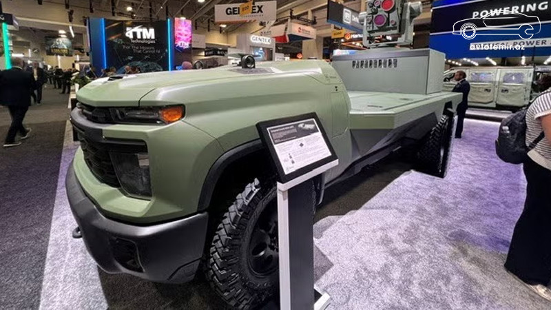 “Chevrolet”dən sürücüsüz hərbi maşın