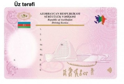 Yeni sürücülük vəsiqələri belə olacaq -FOTOLAR