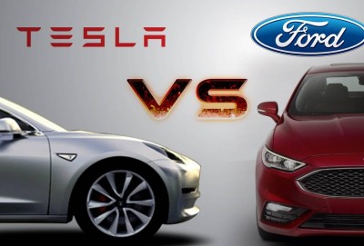 "Ford" Tesla"nı belə vurdu