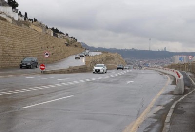 “Bibiheybət yolu”nda hərəkət müvəqqəti dəyişdirildi