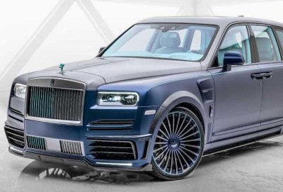 Mansory Cullinan krossoverini firuzəyi rəngli salonla təchiz edib