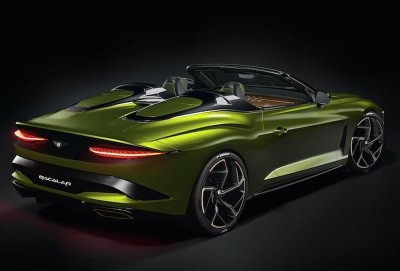 Mulliner Bacalar modeli üçün hazırladığı tərtibat variantlarını göstərib