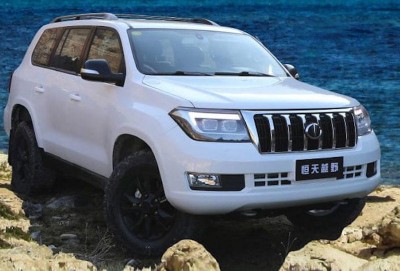 Toyota LC 200 modelinin çin klonunun rəsmi şəkilləri peyda olub