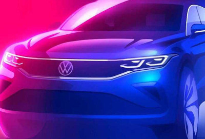 Volkswagen yenilənmiş Tiguan modelinin ilk təsvirini dərc edib