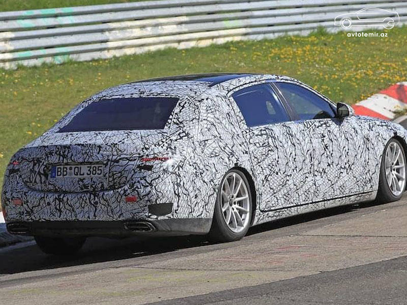 Mercedes-Maybach subbrendinin flaqmanı Nürbuqrinqdə sınaqdan keçirilir