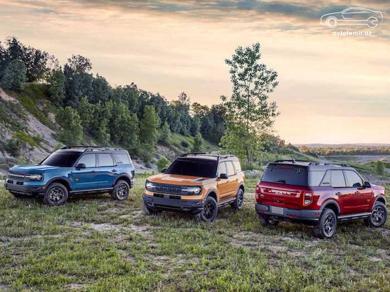 Ford Bronco Sport krossoveri təqdim edilib