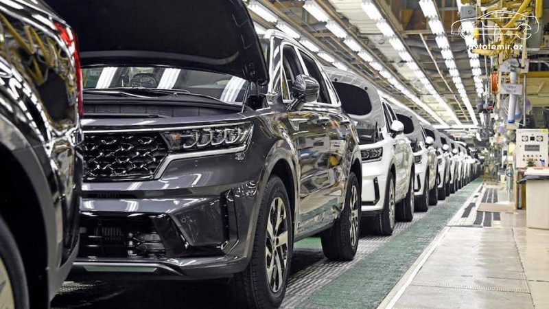 Kia Sorento Hybrid modelinin istehsalına başlanıb