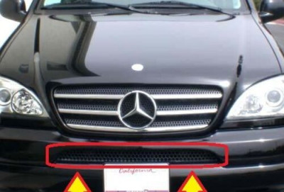 Ön bufer setkası xrom  W163