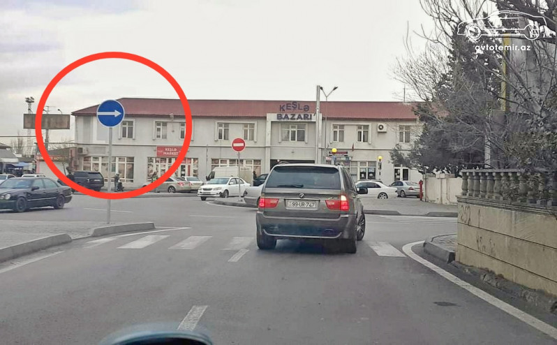 Sürücülər bundan sonra bu küçədə yol verməyəcək - Dairə LƏĞV EDİLDİ