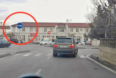 Sürücülər bundan sonra bu küçədə yol verməyəcək - Dairə LƏĞV EDİLDİ