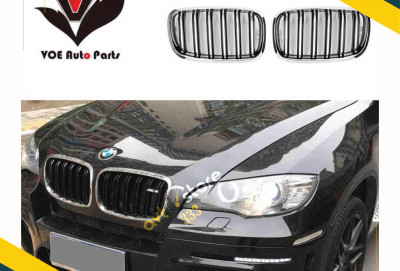 BMW E70 radiator barmaqlıqları