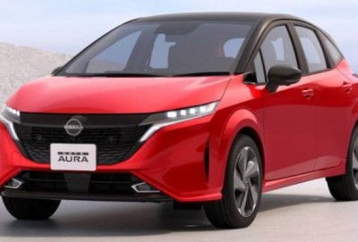 "Nissan Note" hetçbeki bahalı Aura versiyasına sahib olub